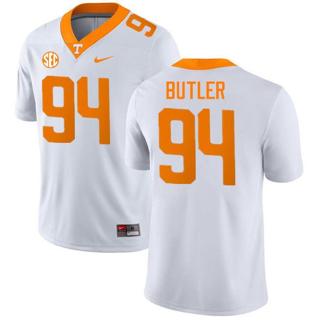 Matthew Butler Tennessee Jersey,Tennessee Volunteers #94 Matthew Butler College Jersey-White